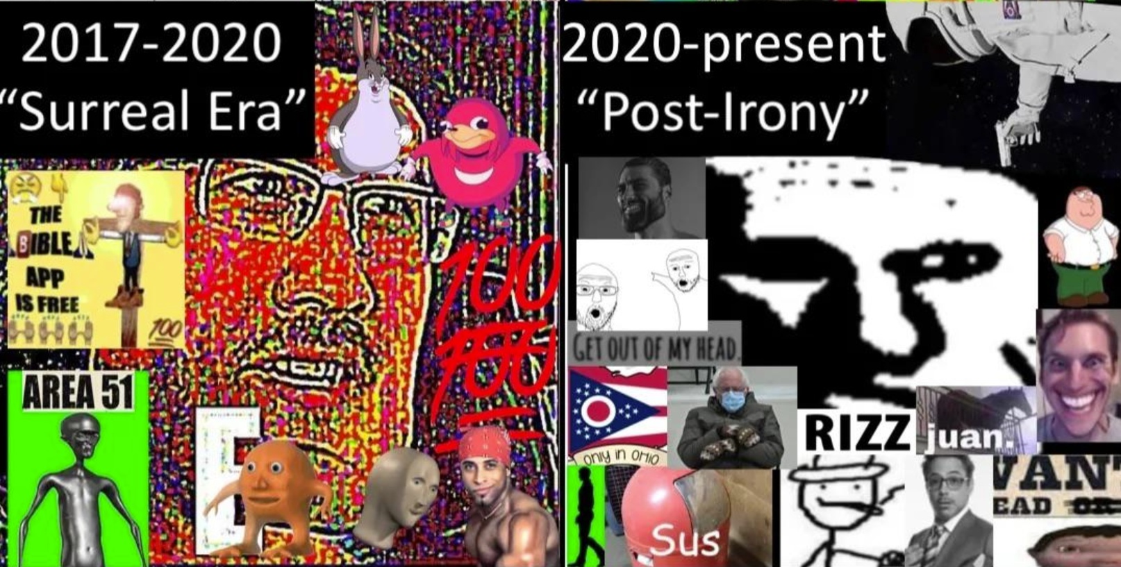 Post-irony meme